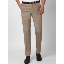 Men's Brown Formal Trouser