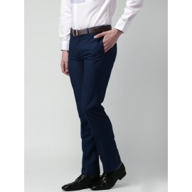 Men's Blue Formal Trouser