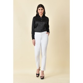 Aarize Women's White Formal Pants