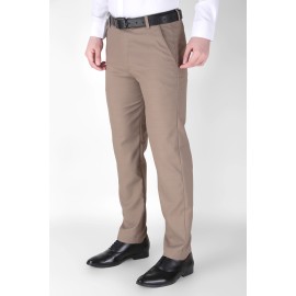 Abheri Men's Brown Trouser