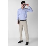 Abheri Men's Classic Light Green Formal Trouser