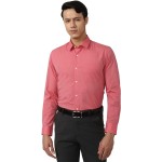 Verus Men's Blush Red Color Shirt