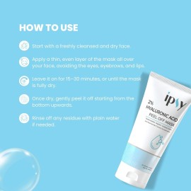 Ipsy 2% Hyaluronic Acid Peel Of Mask