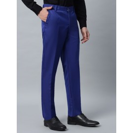 Men's Royal Blue Formal Trouser