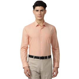 Verus Men's Stain Peach Color Shirt