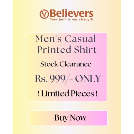 Verus Men's Print Shirt With Mix Color