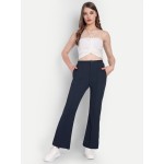 Ursa Women's Dark Blue Pants Palazzos