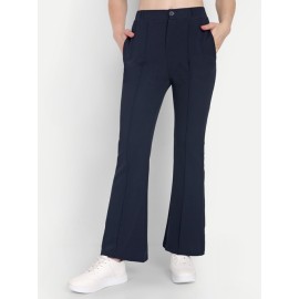 Ursa Women's Dark Blue Pants Palazzos