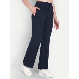 Ursa Women's Dark Blue Pants Palazzos