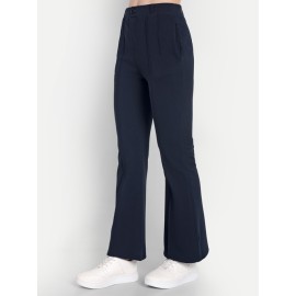 Ursa Women's Dark Blue Pants Palazzos