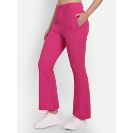 Ursa Women's Pink Pants Palazzos