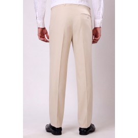 Verus Men's Classic Beige Premium Lycra Trouser