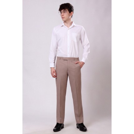 Verus Men's Classic Coffee Premium Lycra Trouser