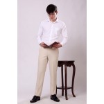 Verus Men's Classic Beige Premium Lycra Trouser